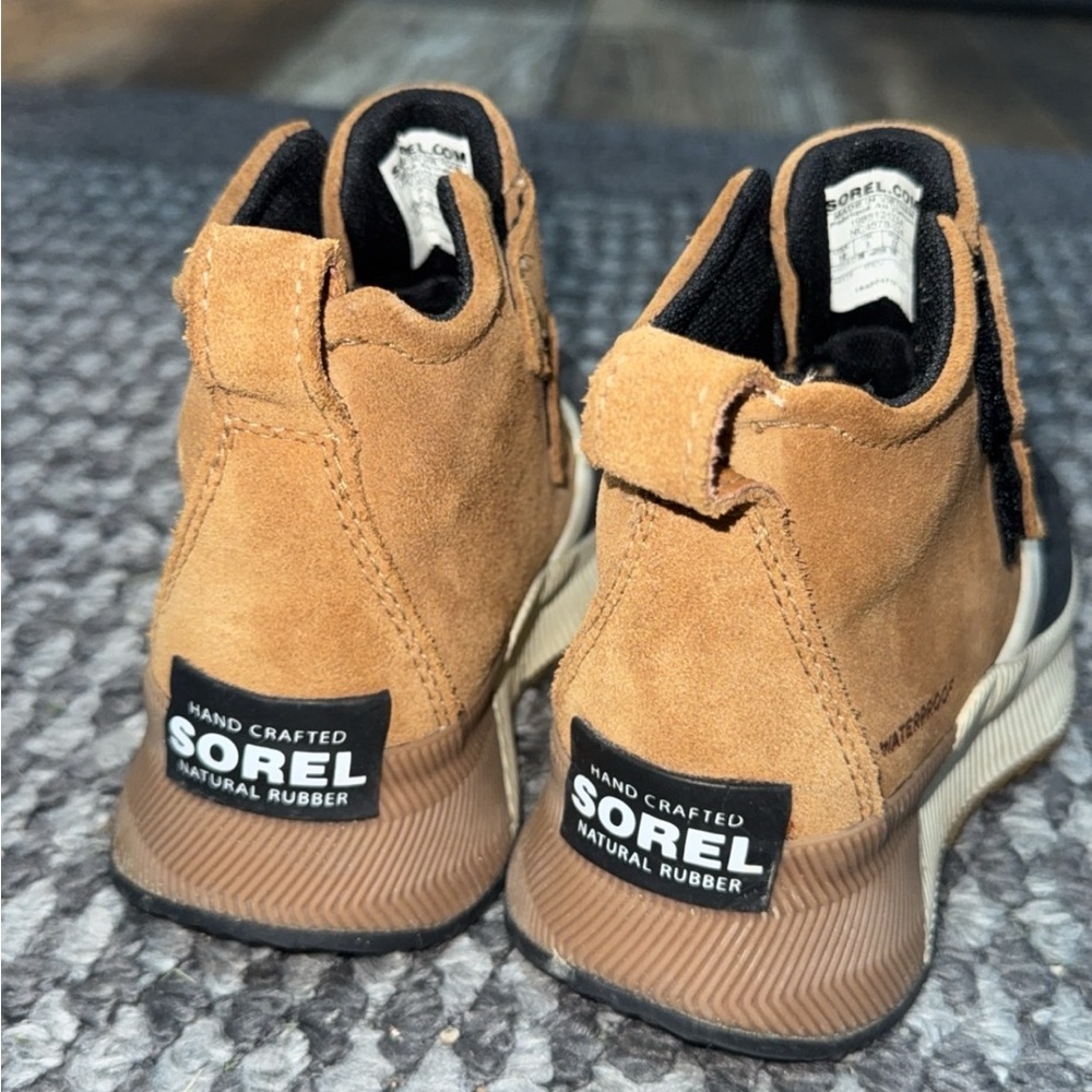 Sorel Brown Suede Ankle Boots